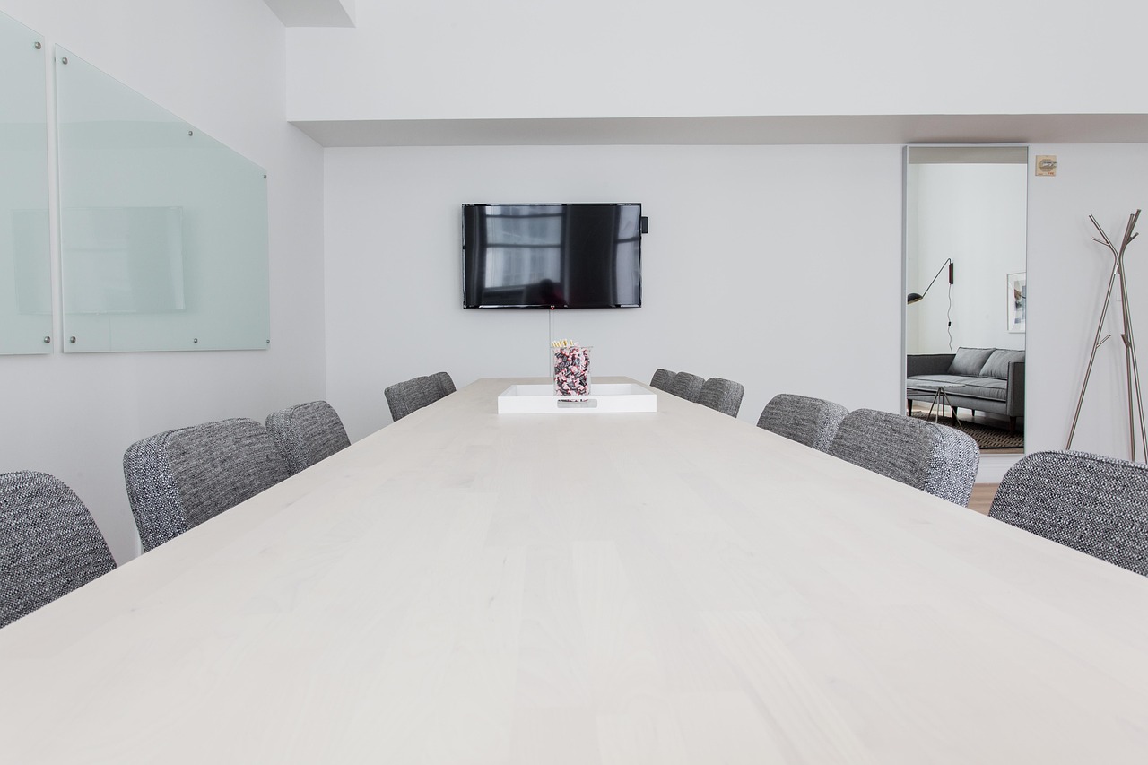 corporate boardroom business strategy technology