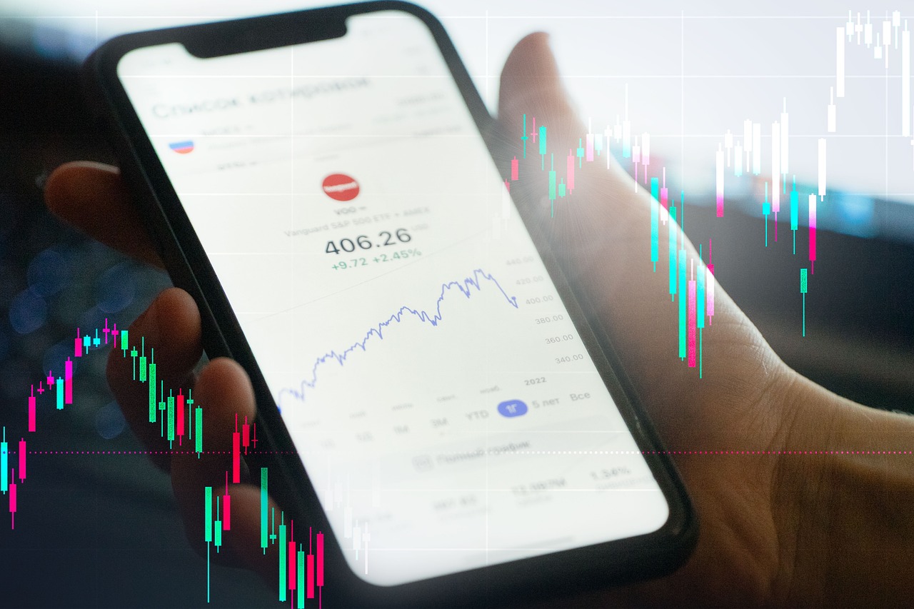 financial growth chart stock market innovation