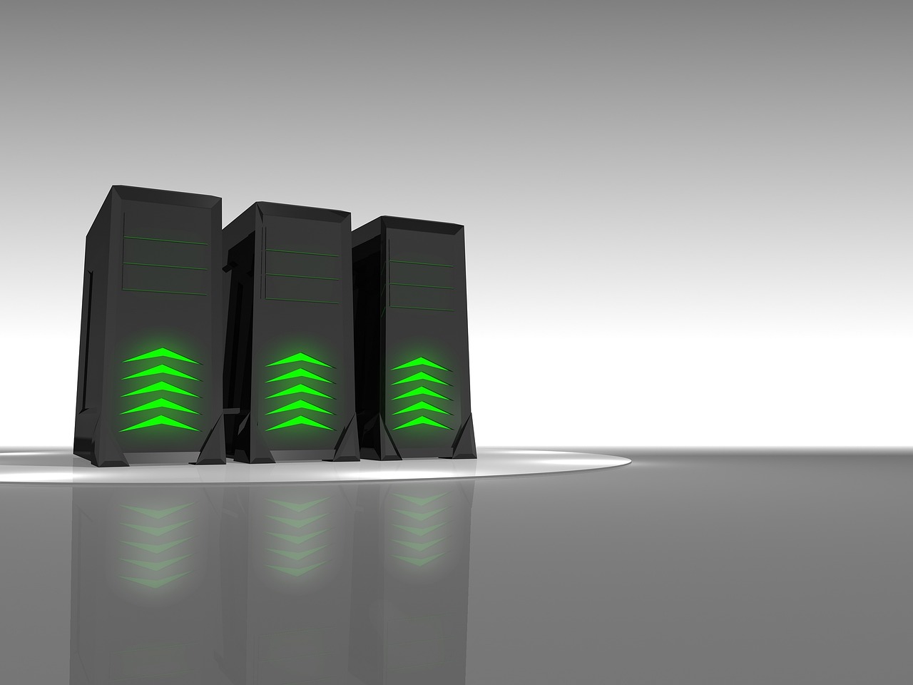 futuristic data center infrastructure