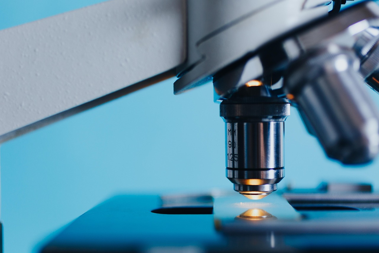 futuristic laboratory with quantum computing hardware
