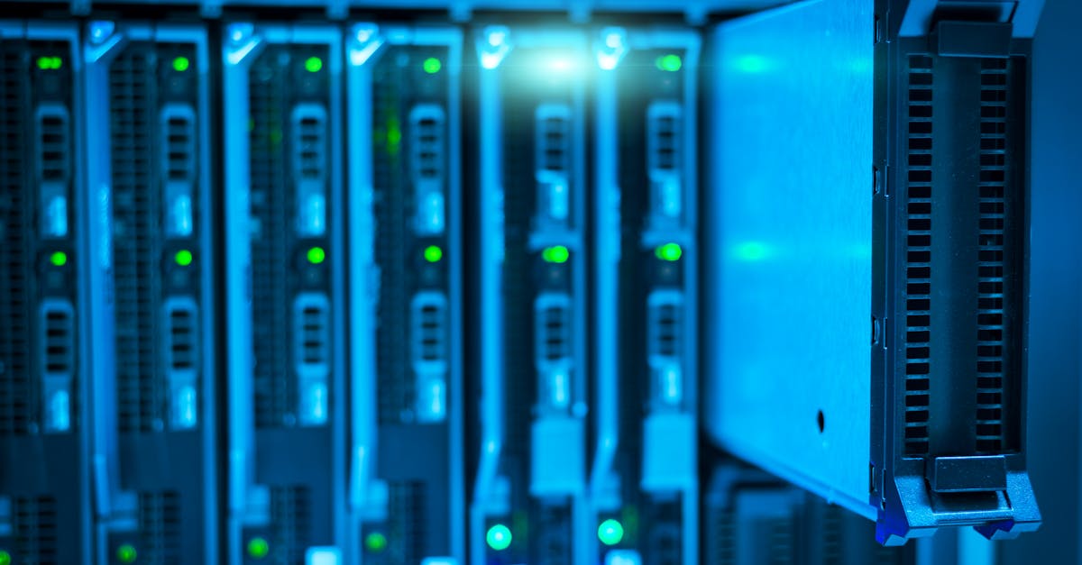 futuristic server room data center digital processing