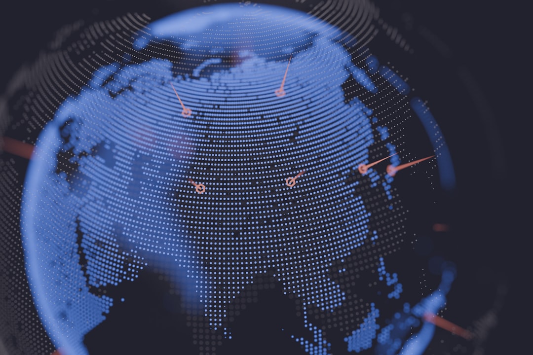 Global AI regulation concept showing diverse hands around holographic world map with data streams, cybersecurity dashboard interface, futuristic control room, professional sleek environment with blue 