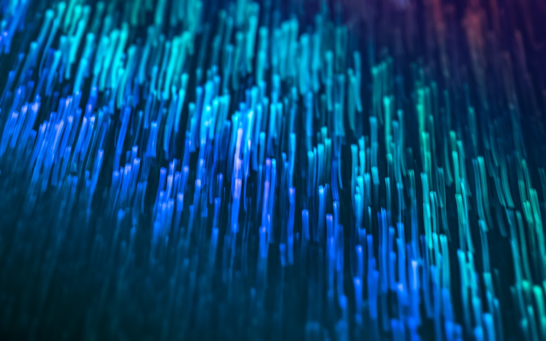 AI training visualization with abstract data streams flowing into neural network nodes, server room bokeh background, professional coder silhouette, blue-green ambient lighting, continuous learning co